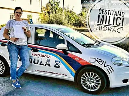Polaznik Auto škole FORMULA B 20