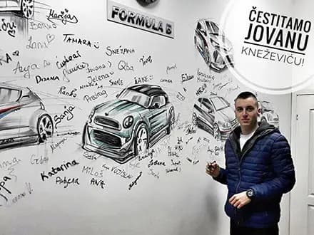 Polaznik Auto škole FORMULA B 42