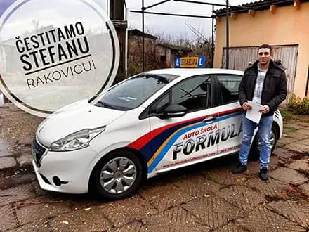 Polaznik Auto škole FORMULA B 45