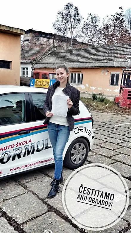 Polaznik Auto škole FORMULA B 53