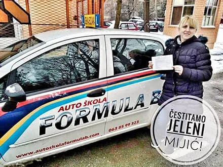 Polaznik Auto škole FORMULA B 68