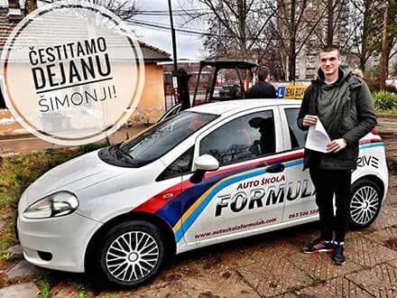 Polaznik Auto škole FORMULA B 73